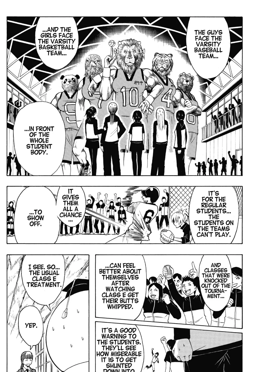 Assassination Classroom, chapter 33, page 13