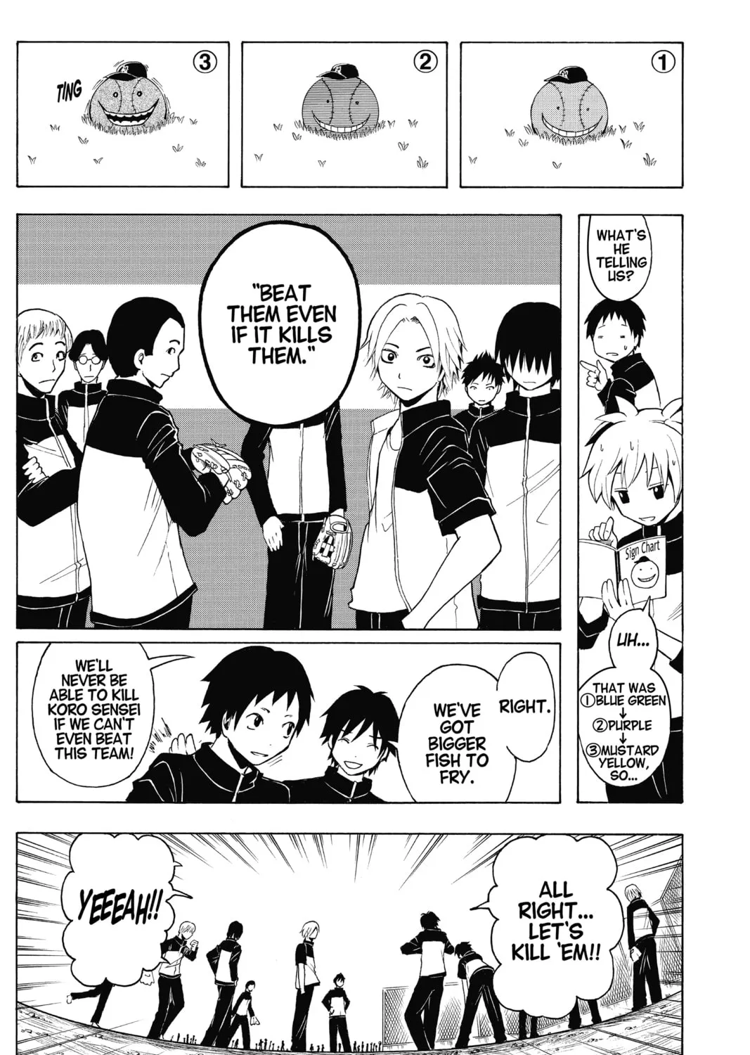 Assassination Classroom, chapter 33, page 37