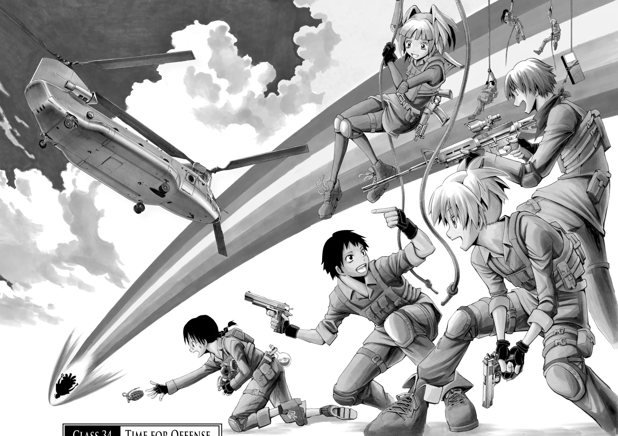 Assassination Classroom, chapter 34, page 3