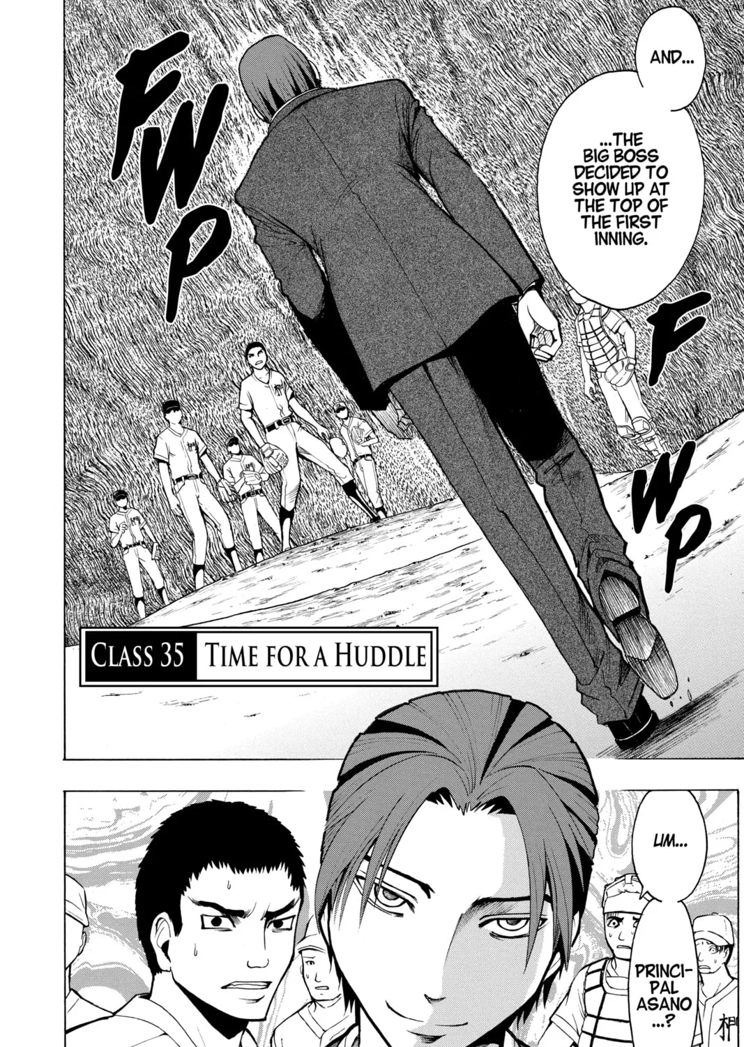 Assassination Classroom, chapter 35, page 3