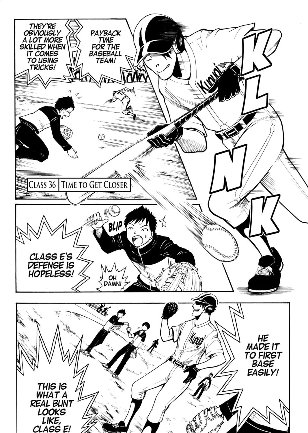 Assassination Classroom, chapter 36, page 1