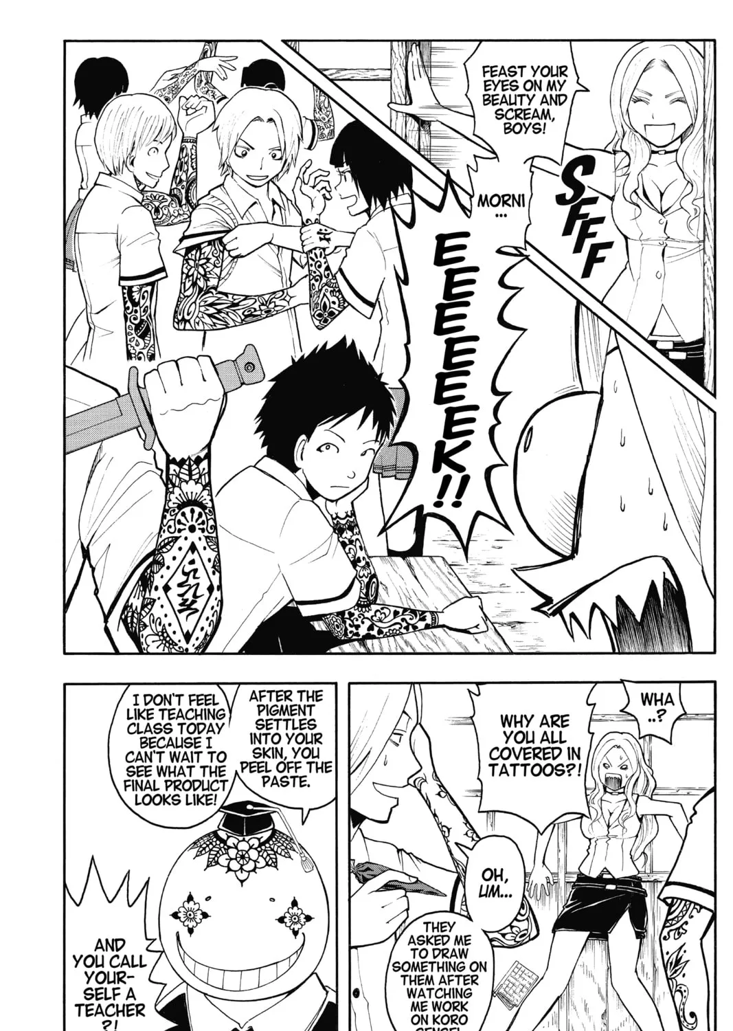 Assassination Classroom, chapter 37, page 15