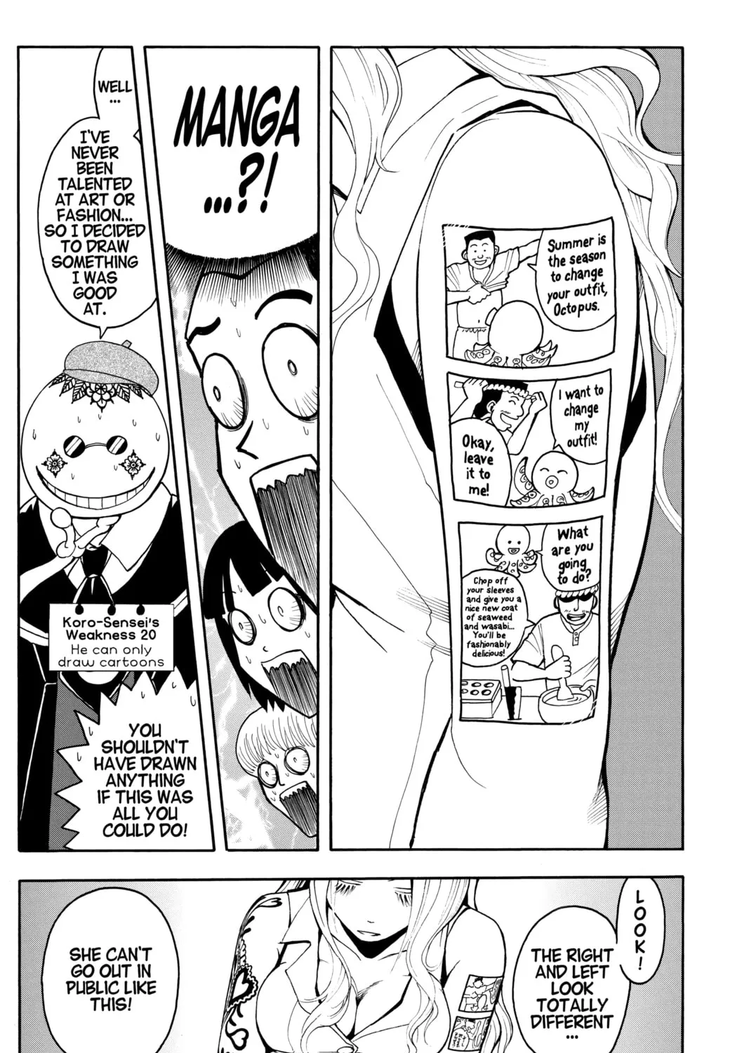 Assassination Classroom, chapter 37, page 25