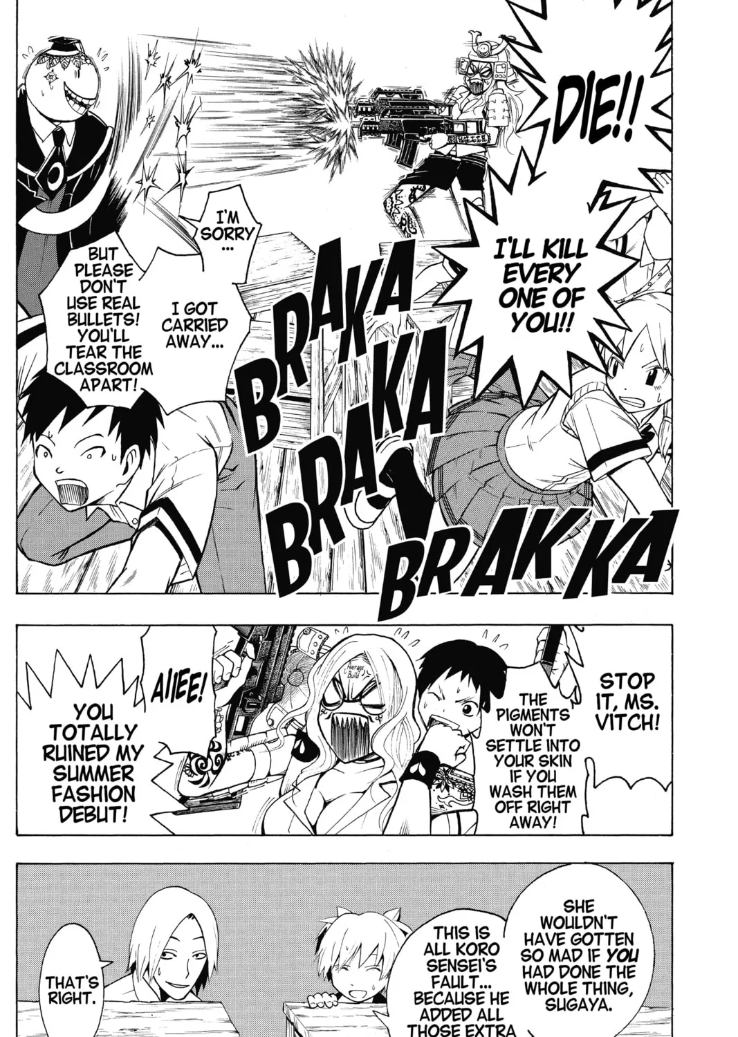 Assassination Classroom, chapter 37, page 33