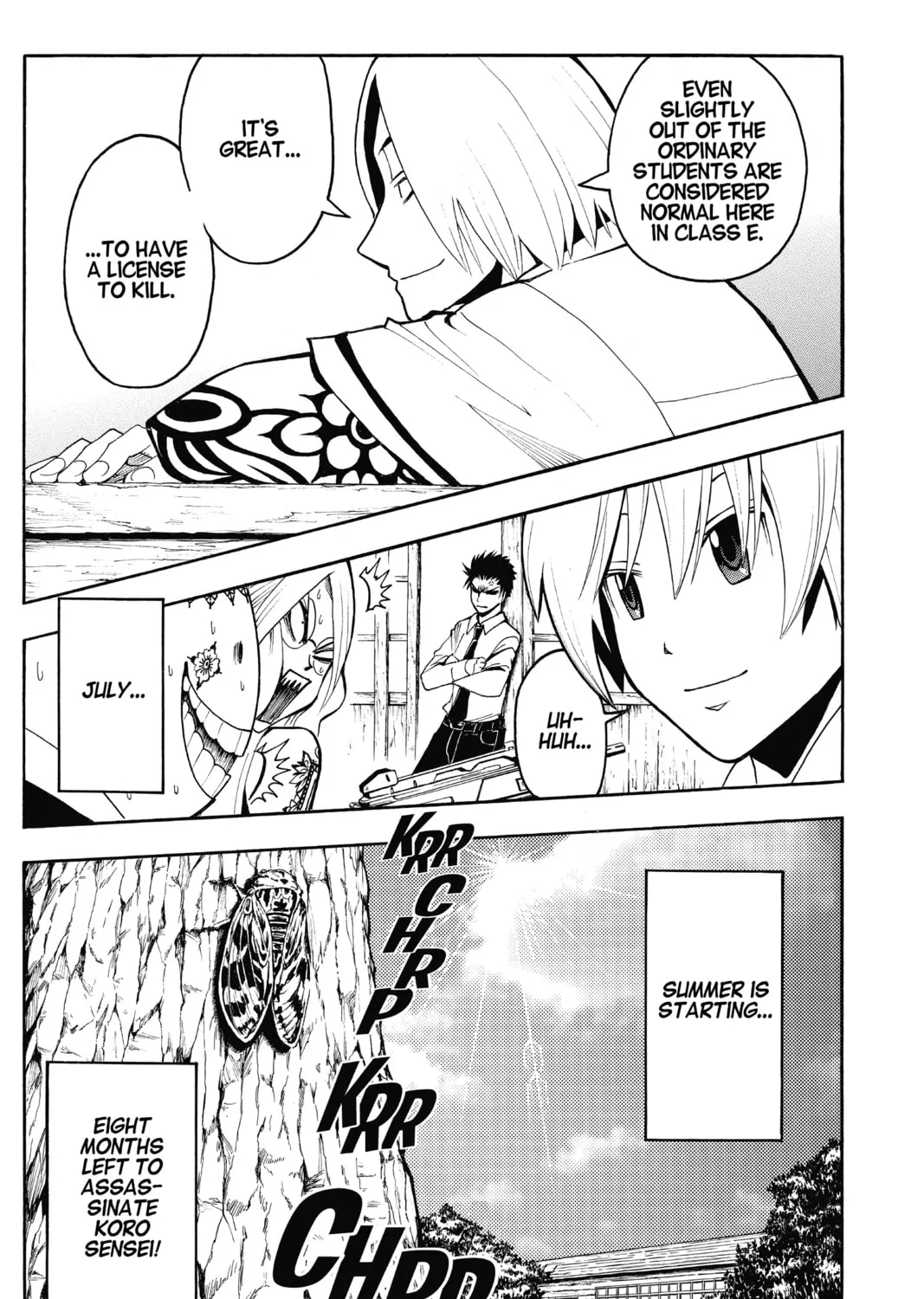 Assassination Classroom, chapter 37, page 37