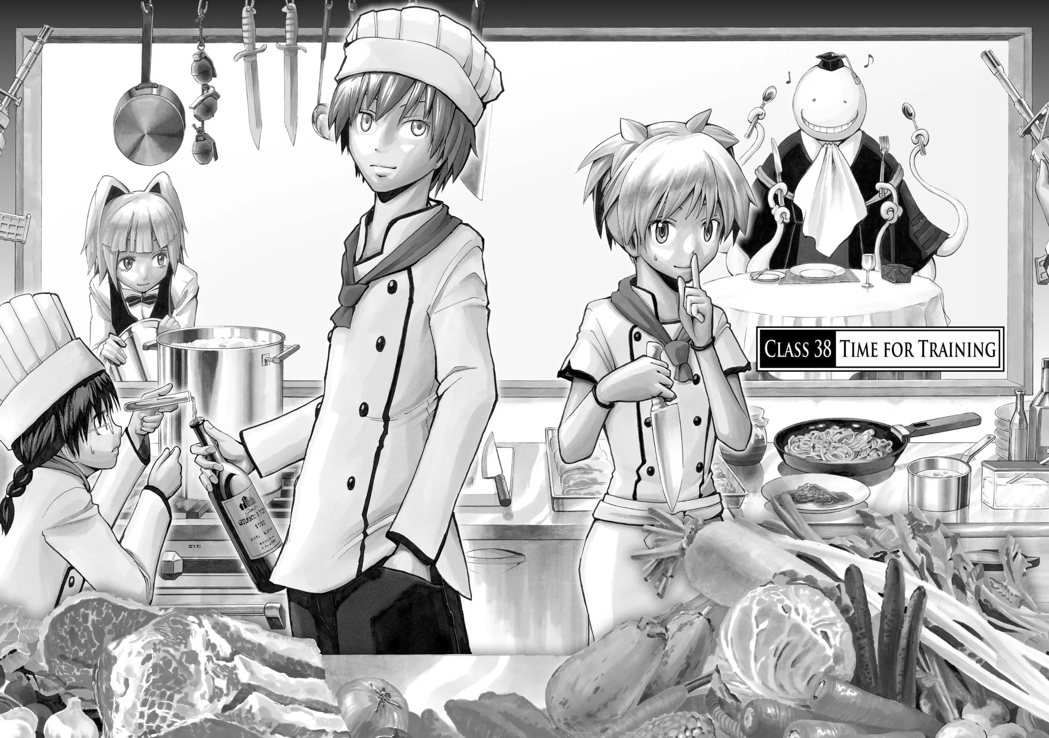 Assassination Classroom, chapter 38, page 3