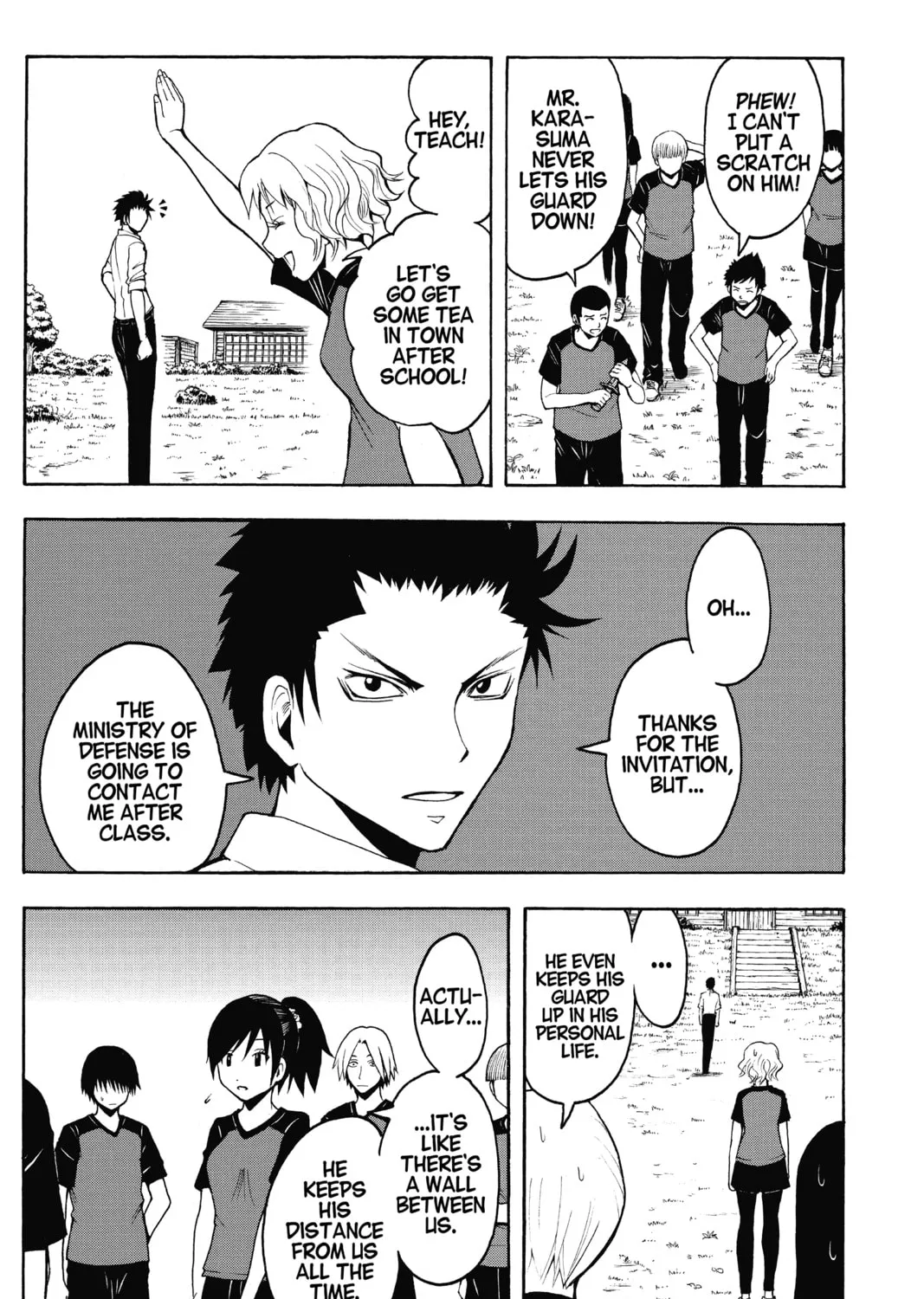Assassination Classroom, chapter 38, page 23