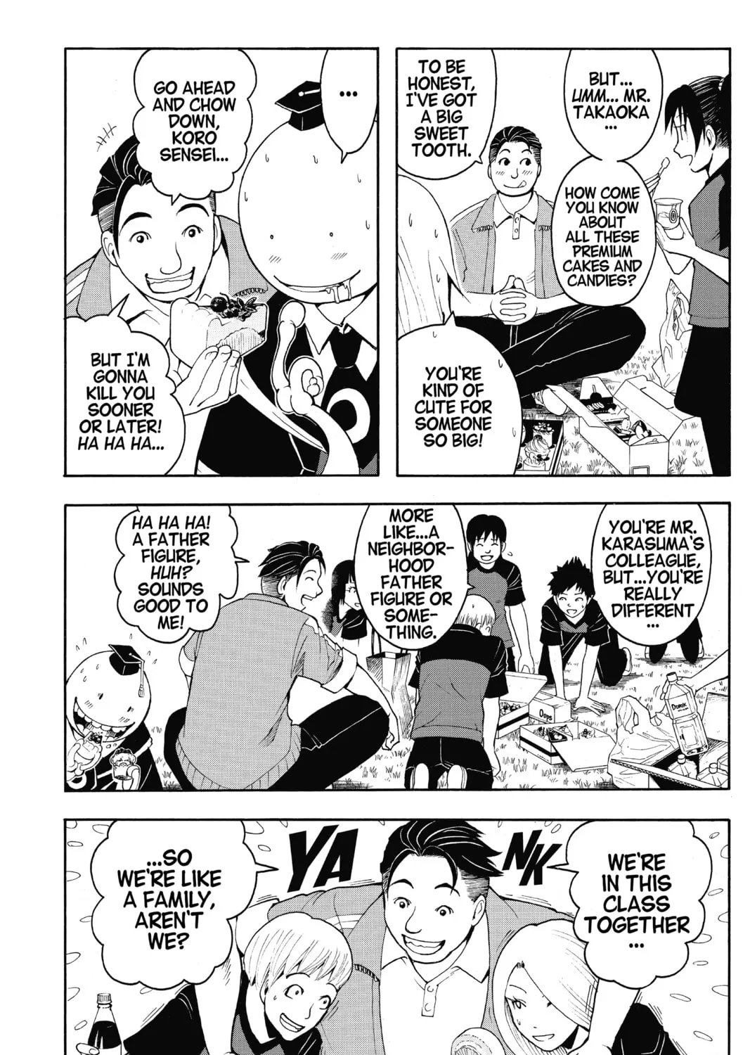 Assassination Classroom, chapter 38, page 37