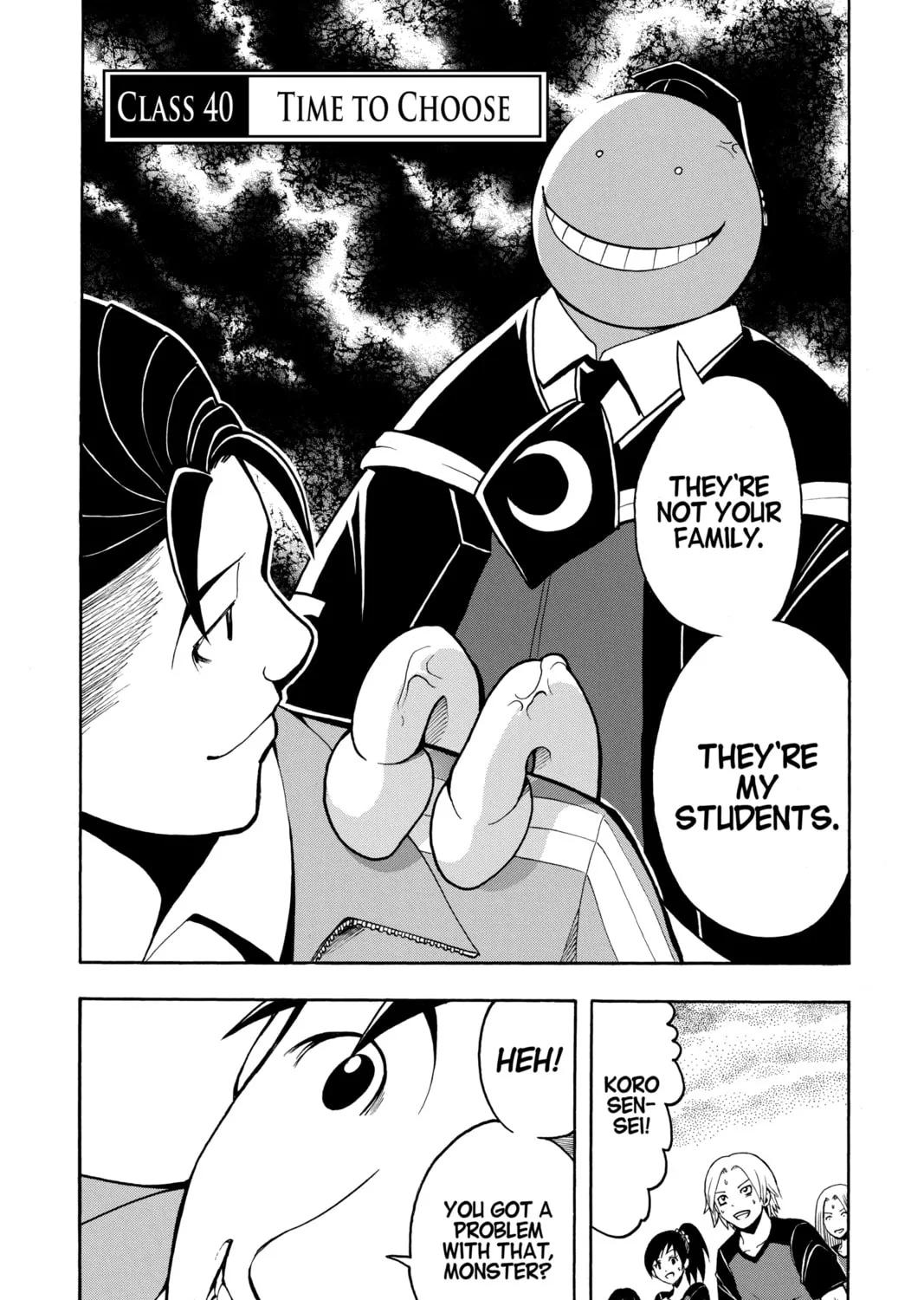 Assassination Classroom, chapter 40, page 3