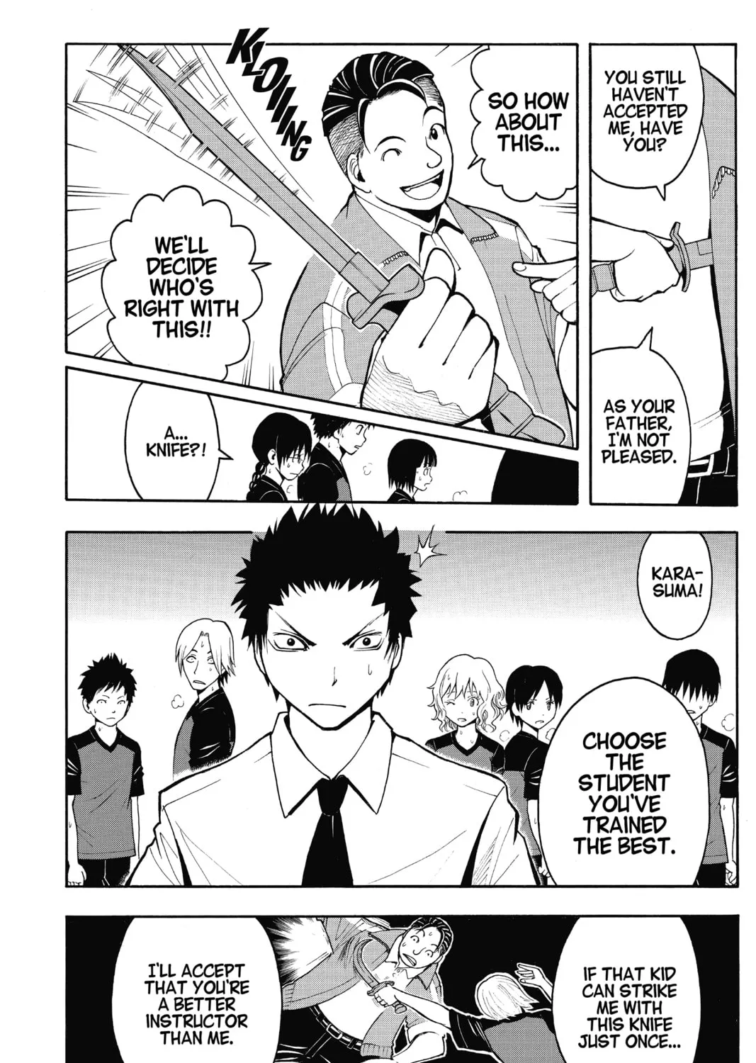 Assassination Classroom, chapter 40, page 19