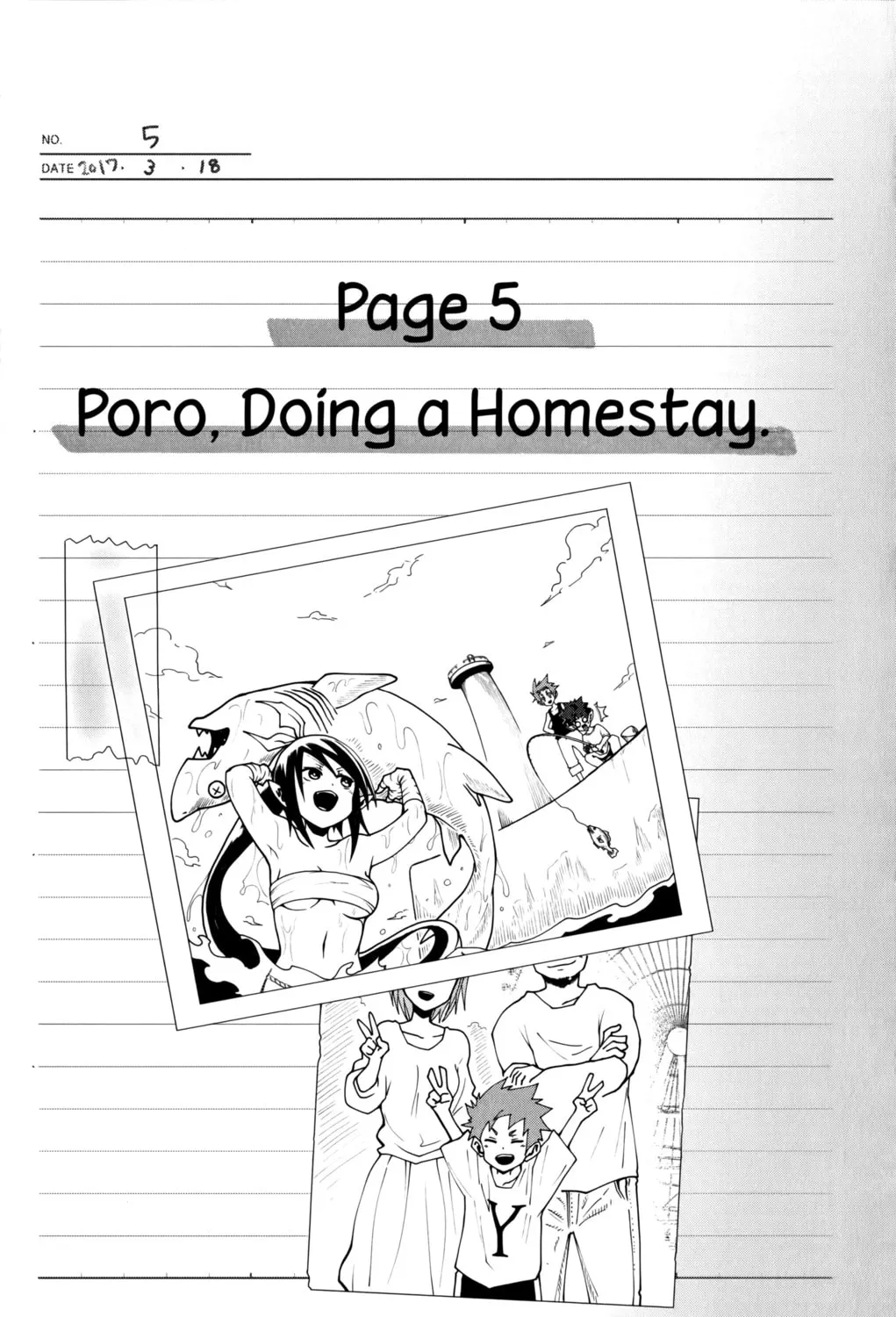 Demon Prince Poro's Diaries, chapter 5, page 1