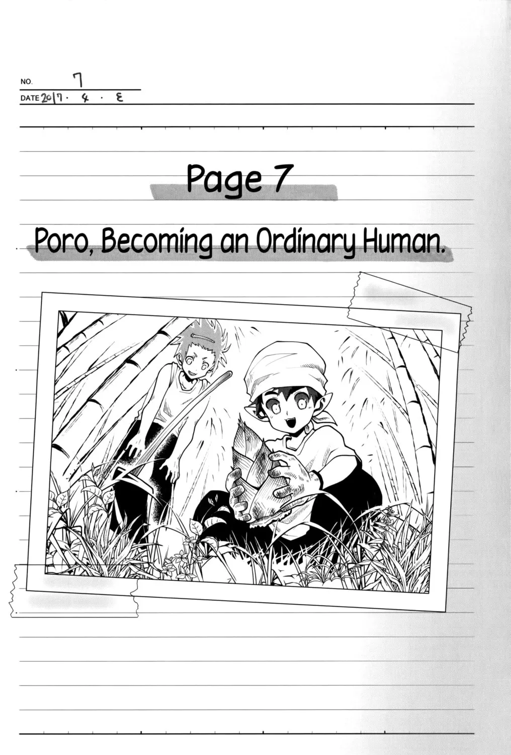 Demon Prince Poro's Diaries, chapter 7, page 1