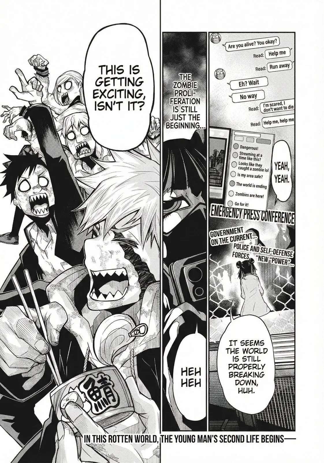 When I Die in a Broken World (Bukkoware Sekai de Shinda Toki), chapter 1, page 62