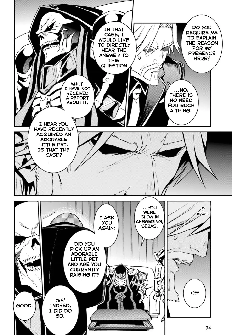 Overlord, chapter 40, page 4