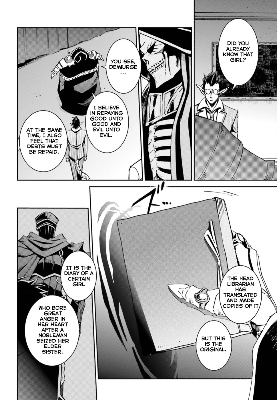 Overlord, chapter 40, page 52