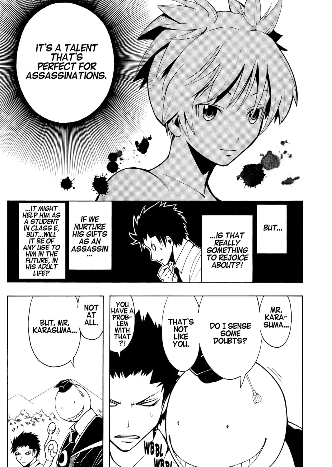 Assassination Classroom, chapter 42, page 9