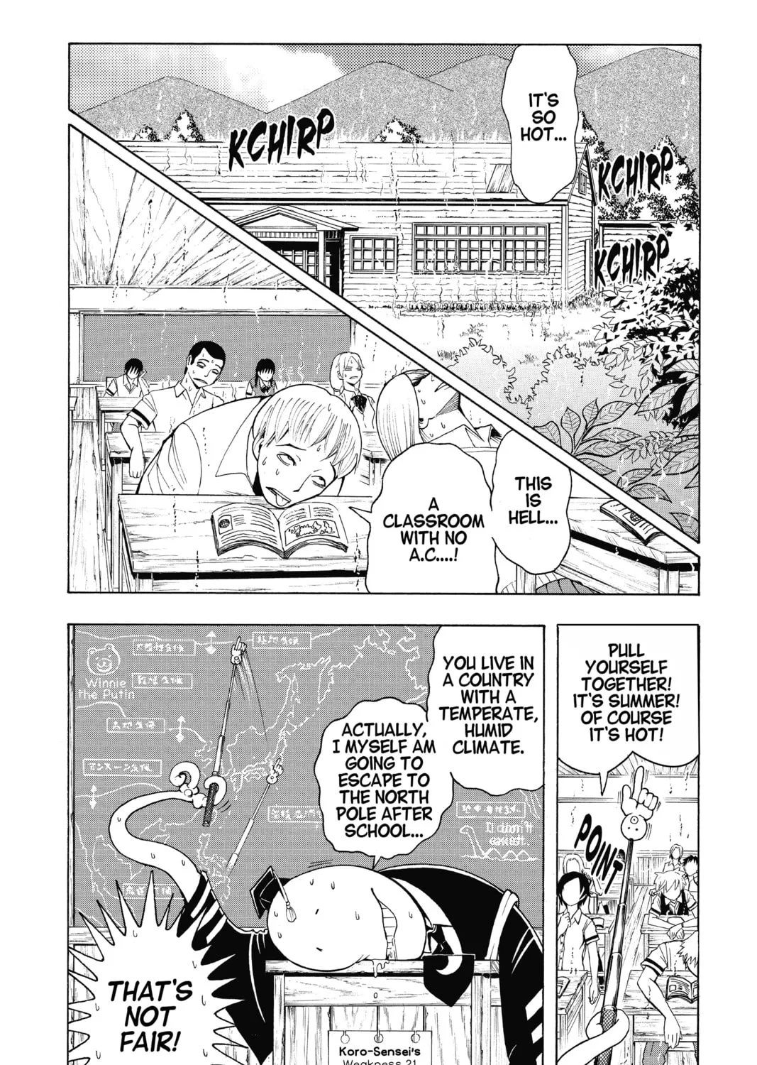 Assassination Classroom, chapter 43, page 3