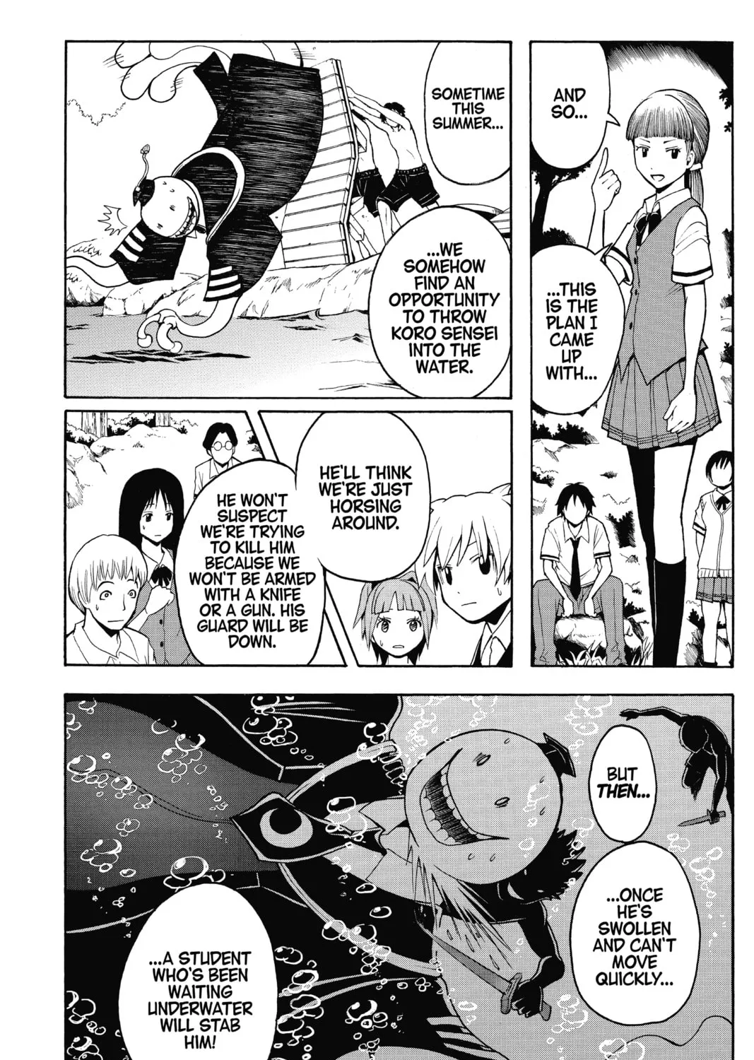 Assassination Classroom, chapter 44, page 3