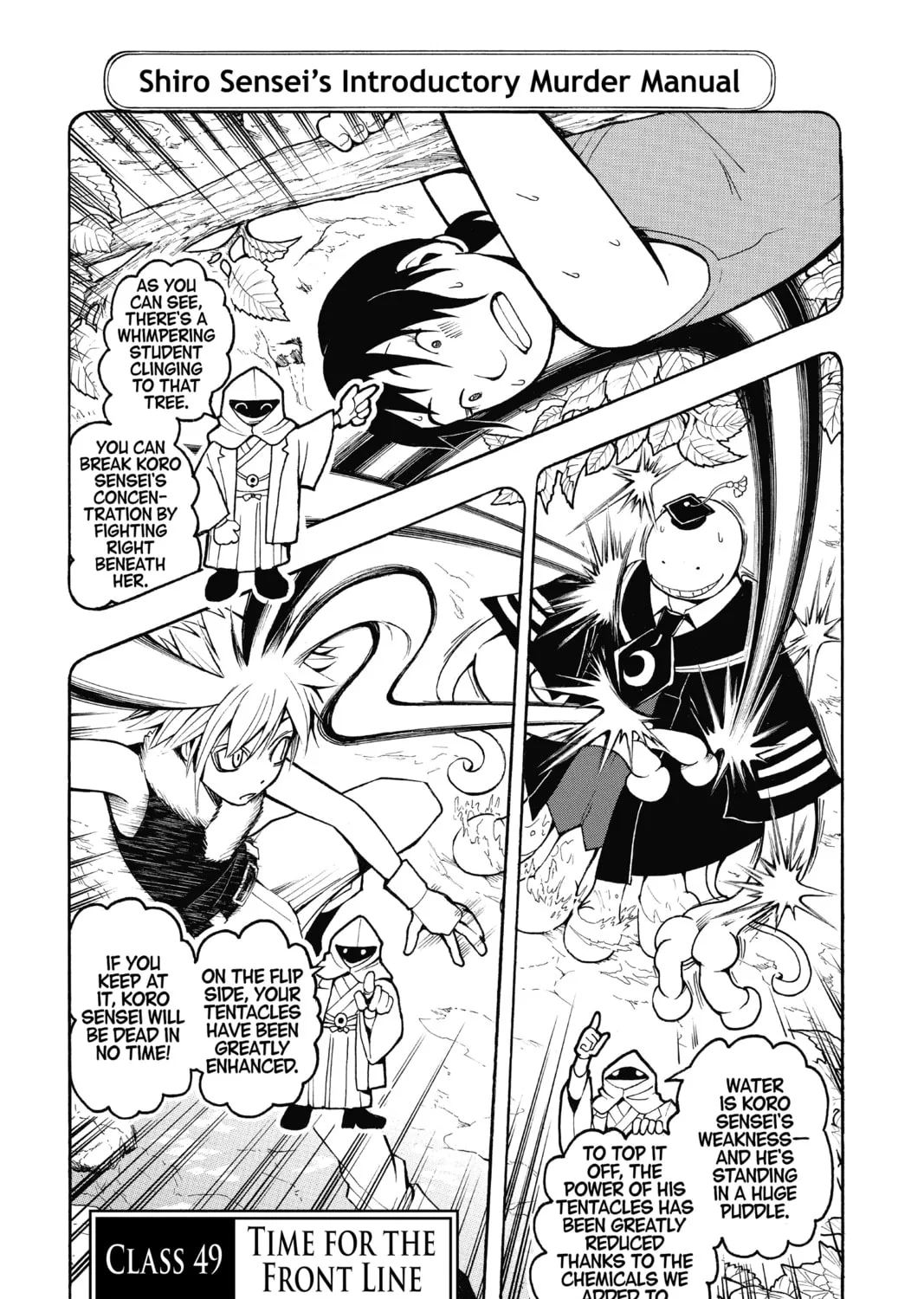 Assassination Classroom, chapter 49, page 1