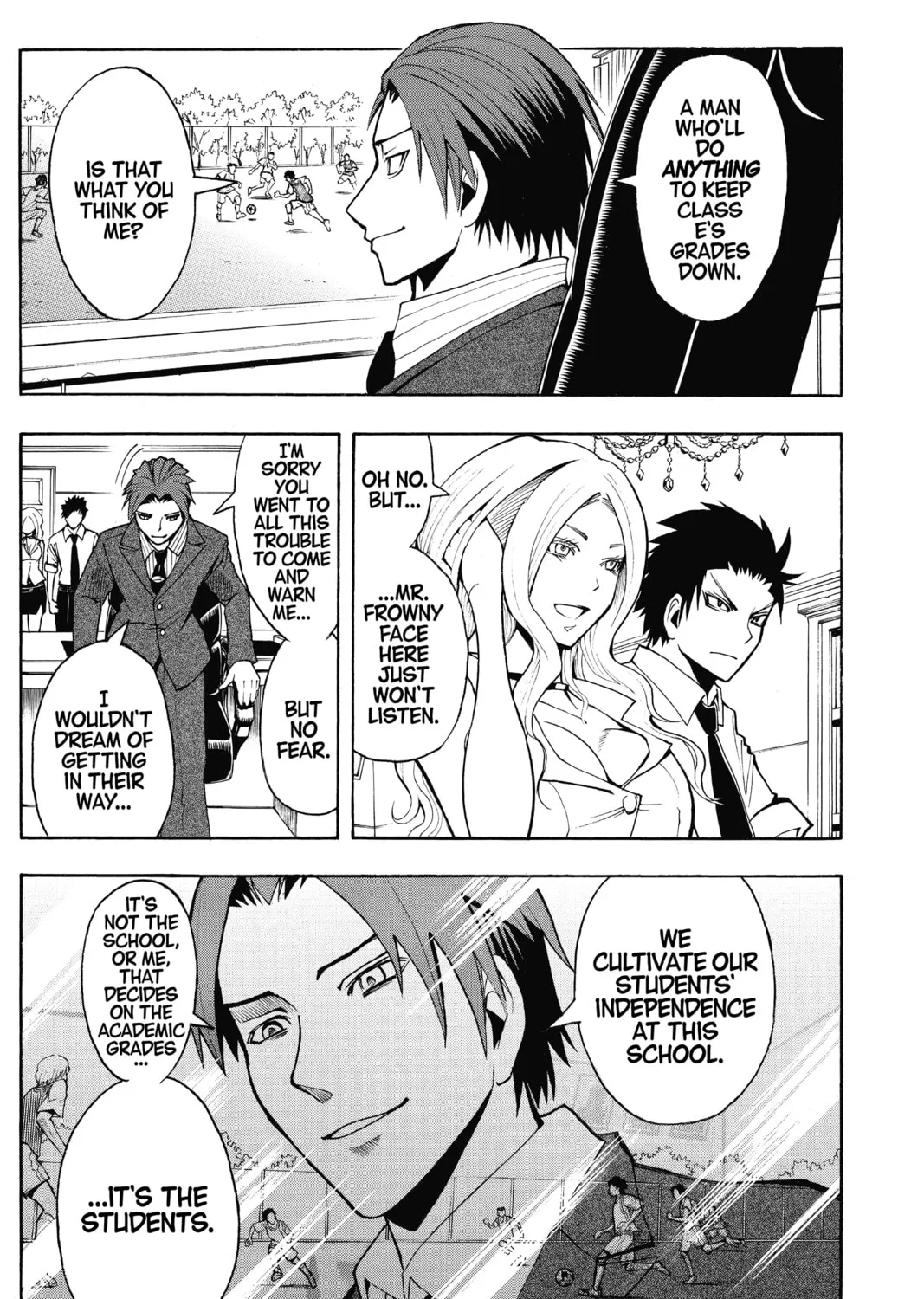 Assassination Classroom, chapter 50, page 21