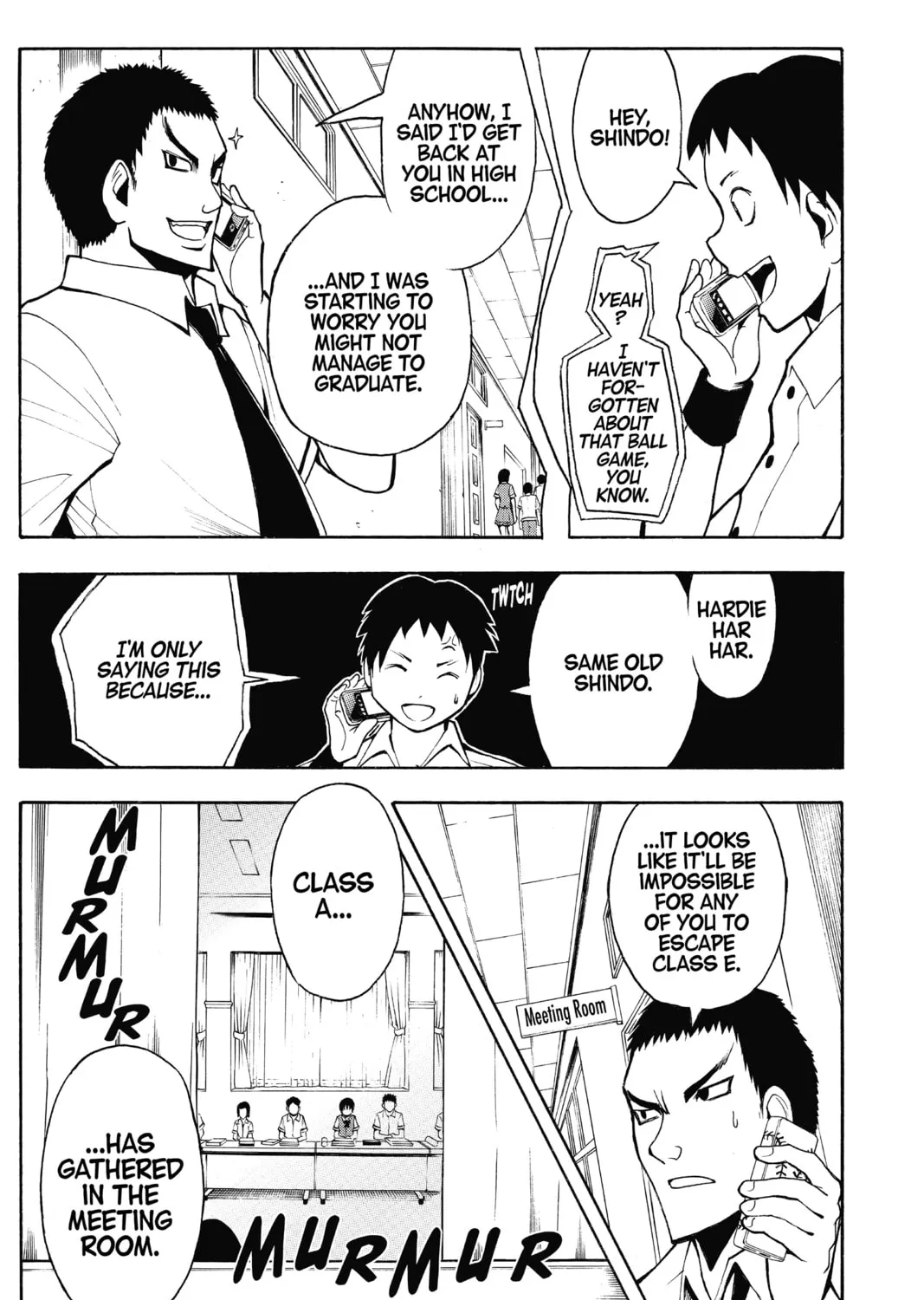 Assassination Classroom, chapter 50, page 25