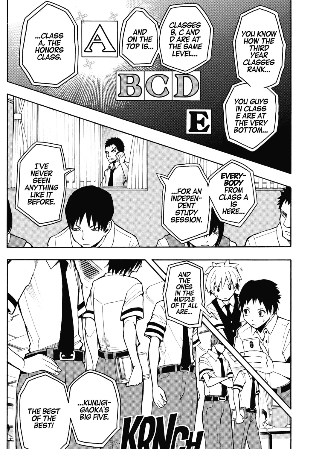 Assassination Classroom, chapter 50, page 29
