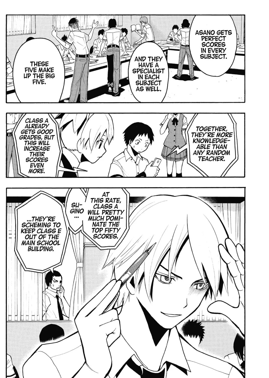 Assassination Classroom, chapter 51, page 5