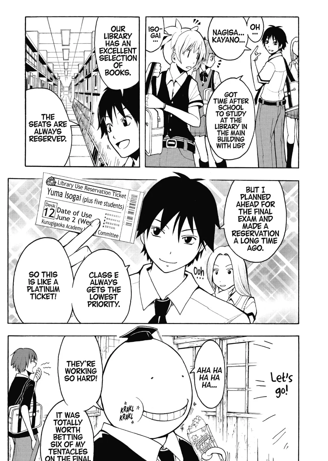 Assassination Classroom, chapter 51, page 9