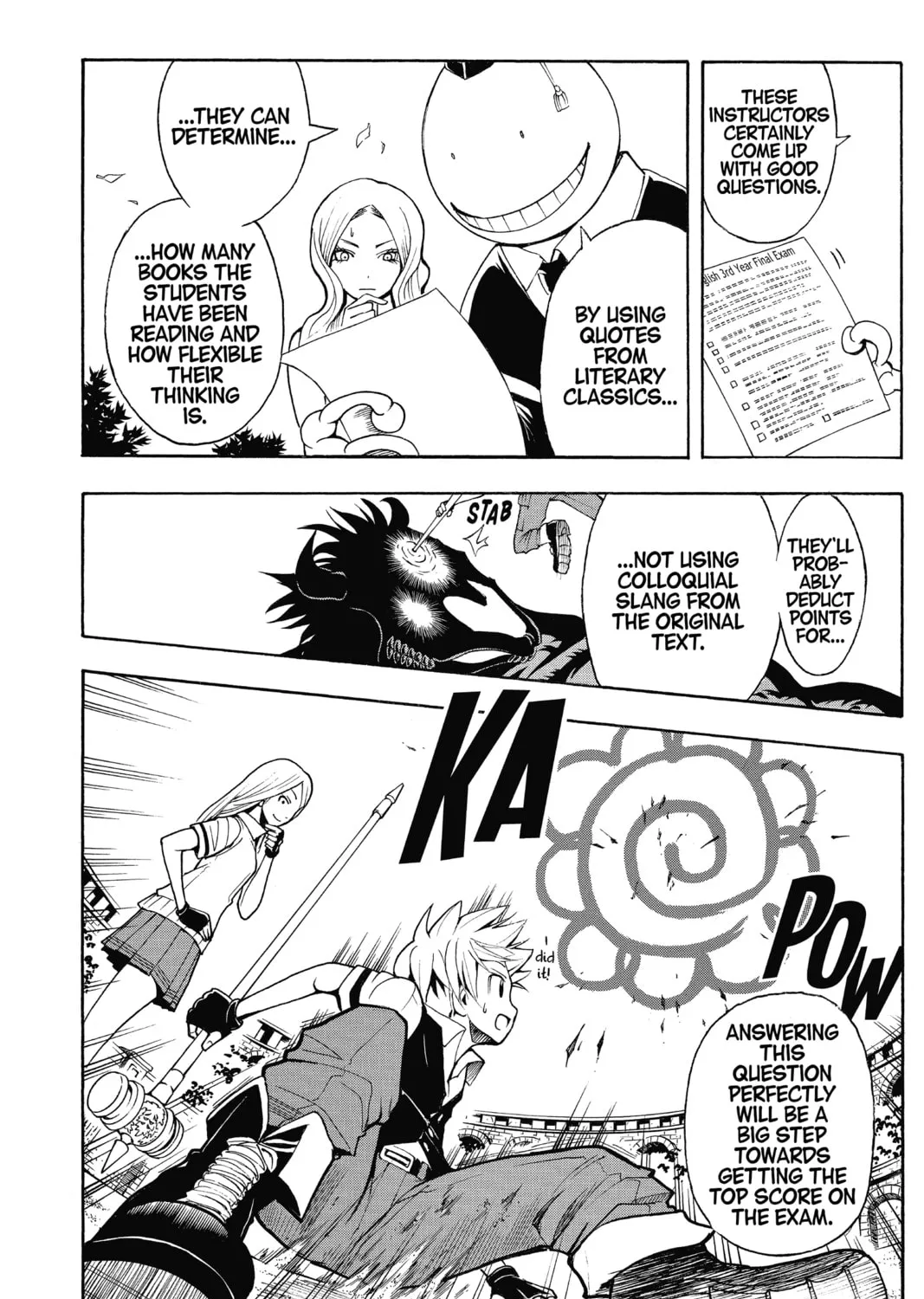 Assassination Classroom, chapter 53, page 15
