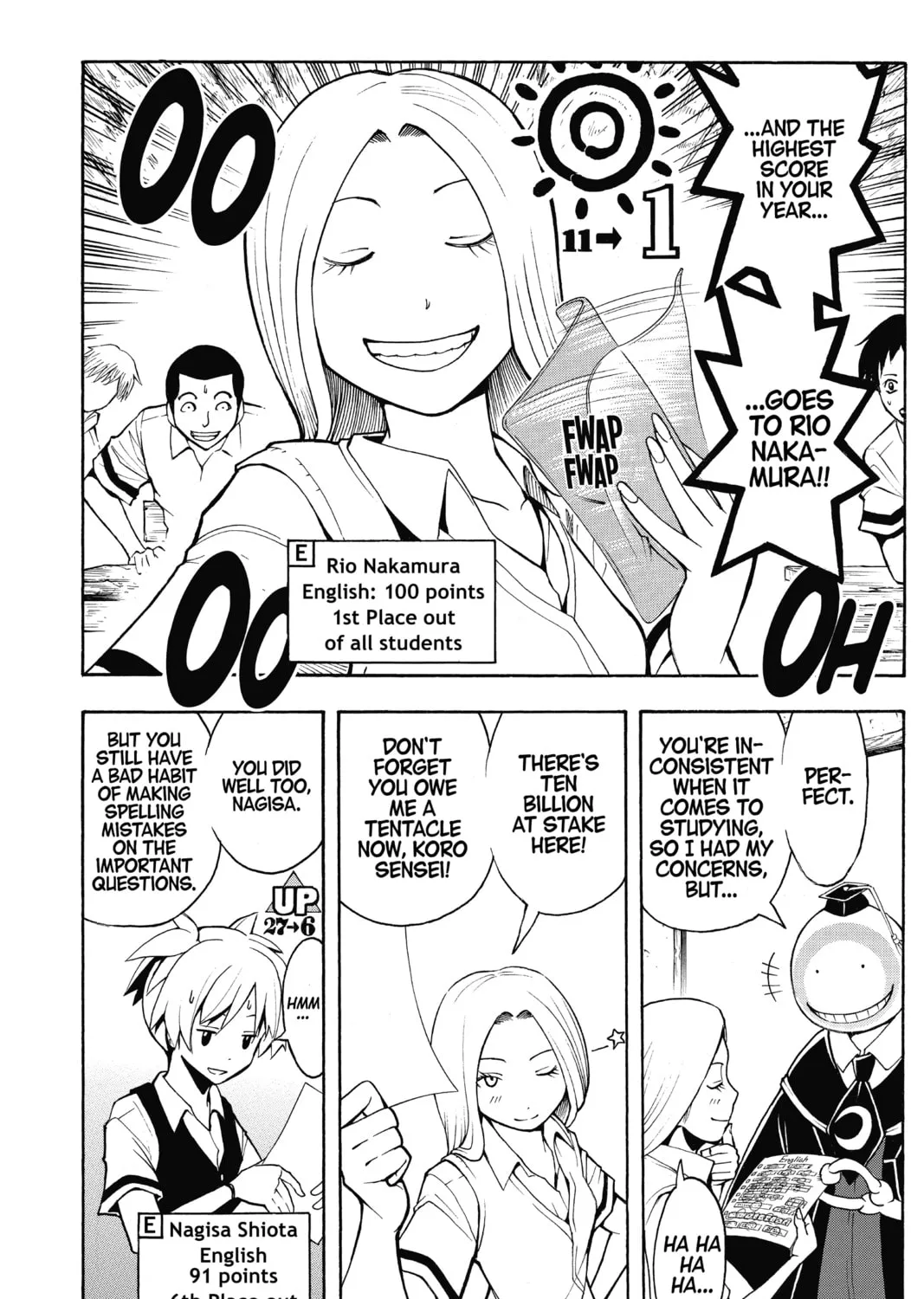 Assassination Classroom, chapter 54, page 3