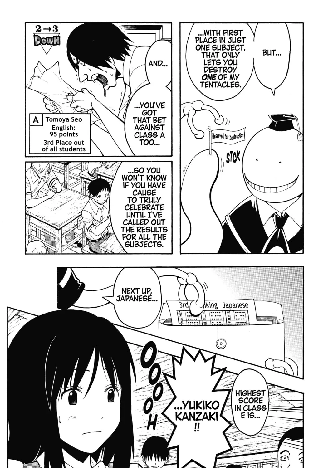 Assassination Classroom, chapter 54, page 5