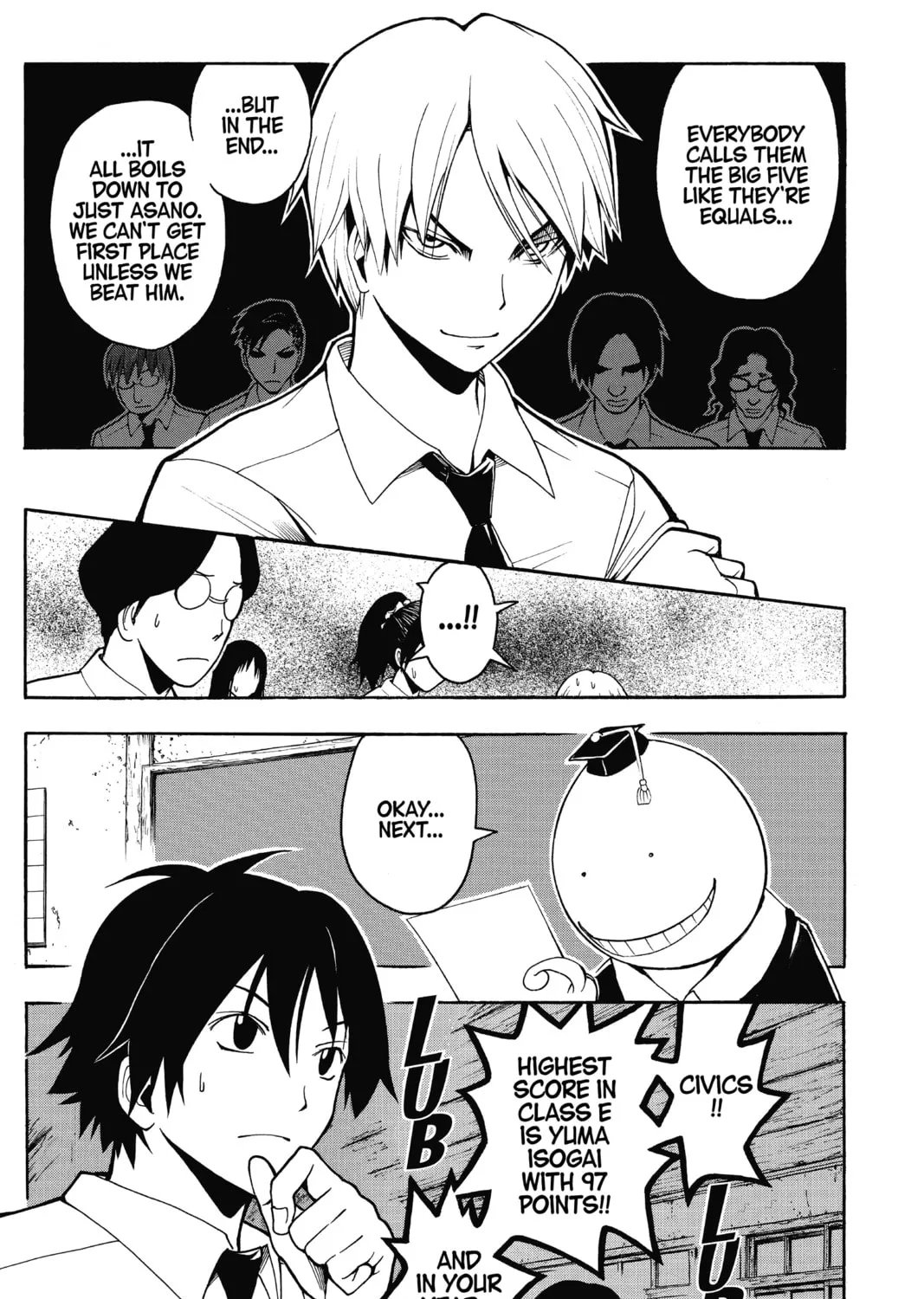 Assassination Classroom, chapter 54, page 9