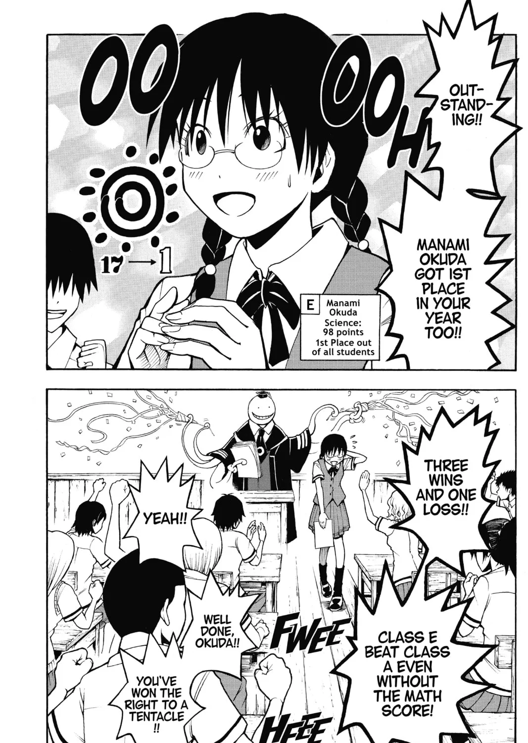 Assassination Classroom, chapter 54, page 15