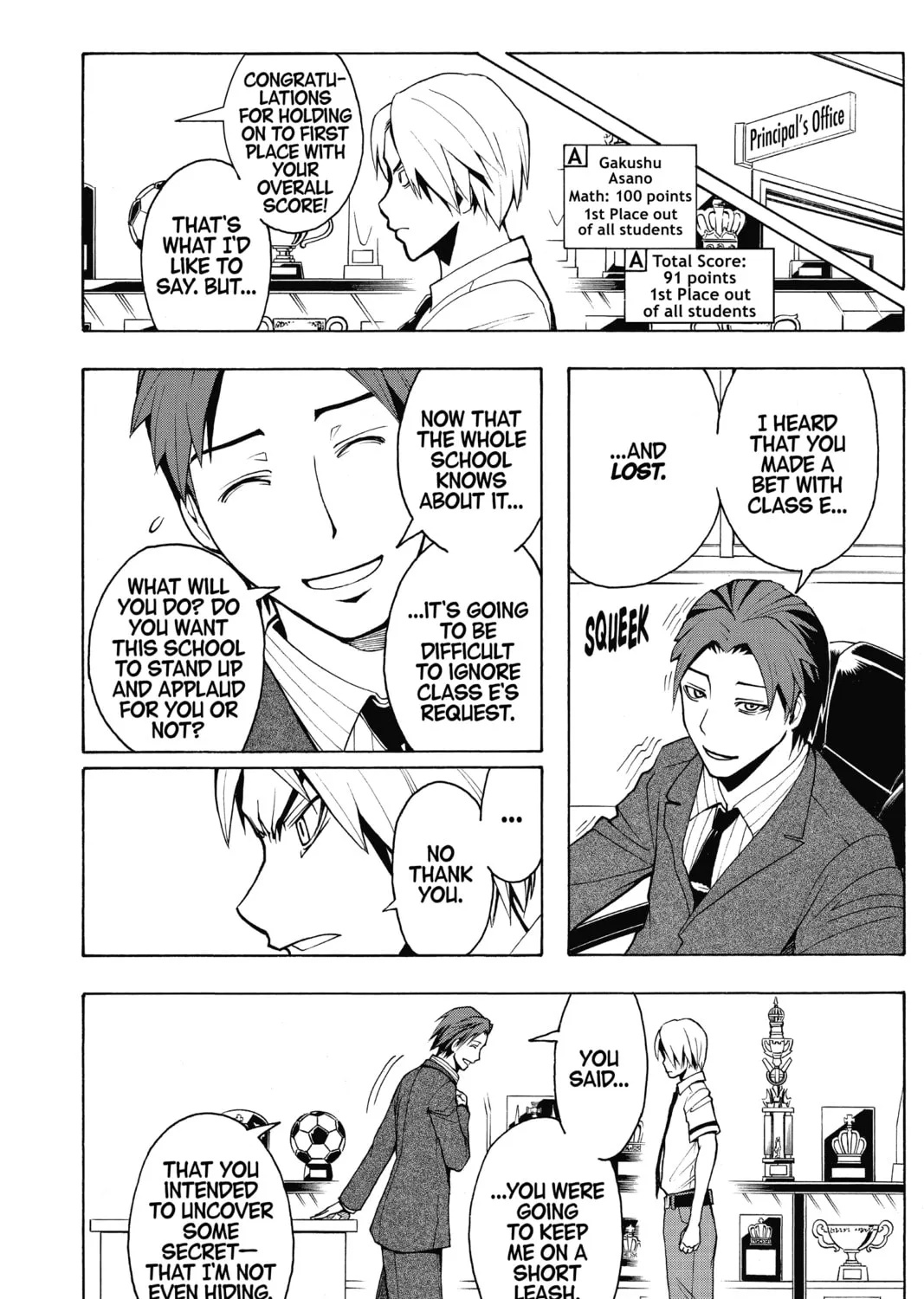 Assassination Classroom, chapter 54, page 23