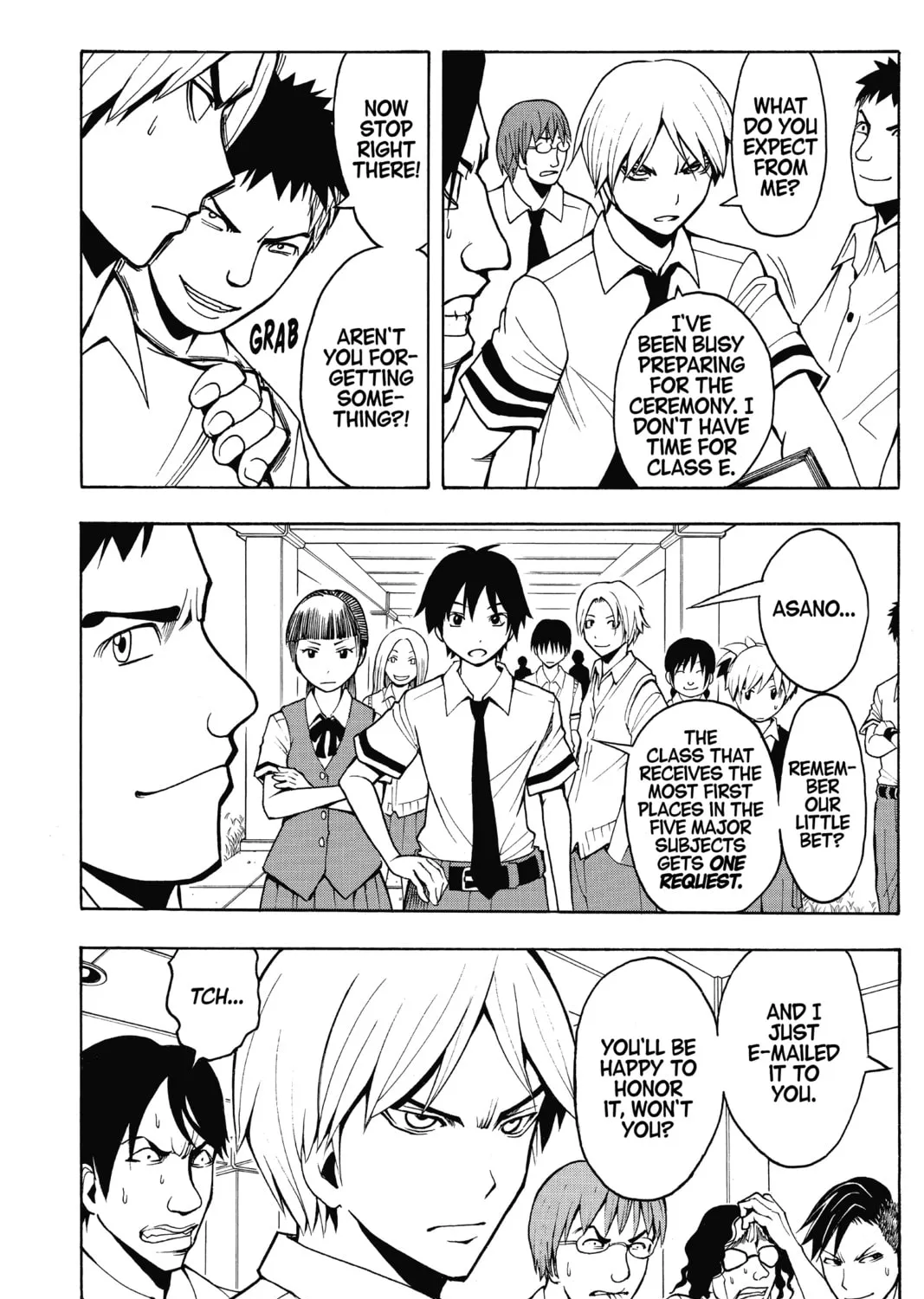 Assassination Classroom, chapter 55, page 7