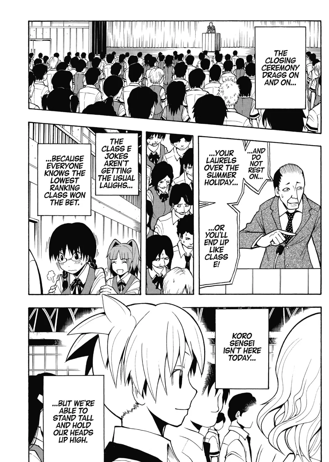 Assassination Classroom, chapter 55, page 19