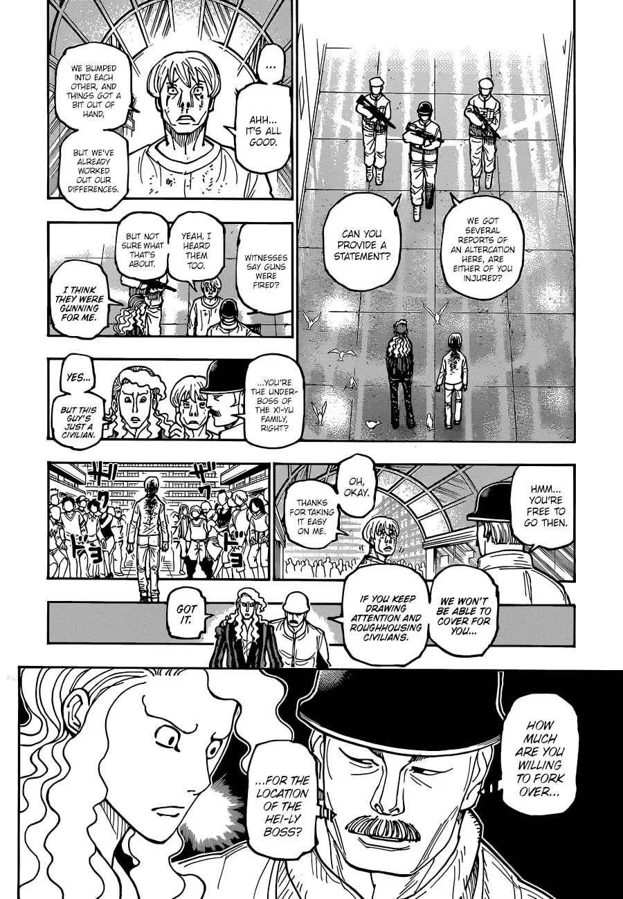 Hunter x Hunter Colored Manga, chapter 392, page 2