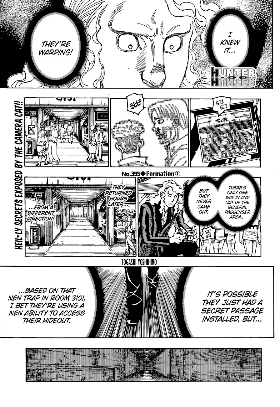 Hunter x Hunter Colored Manga, chapter 395, page 1