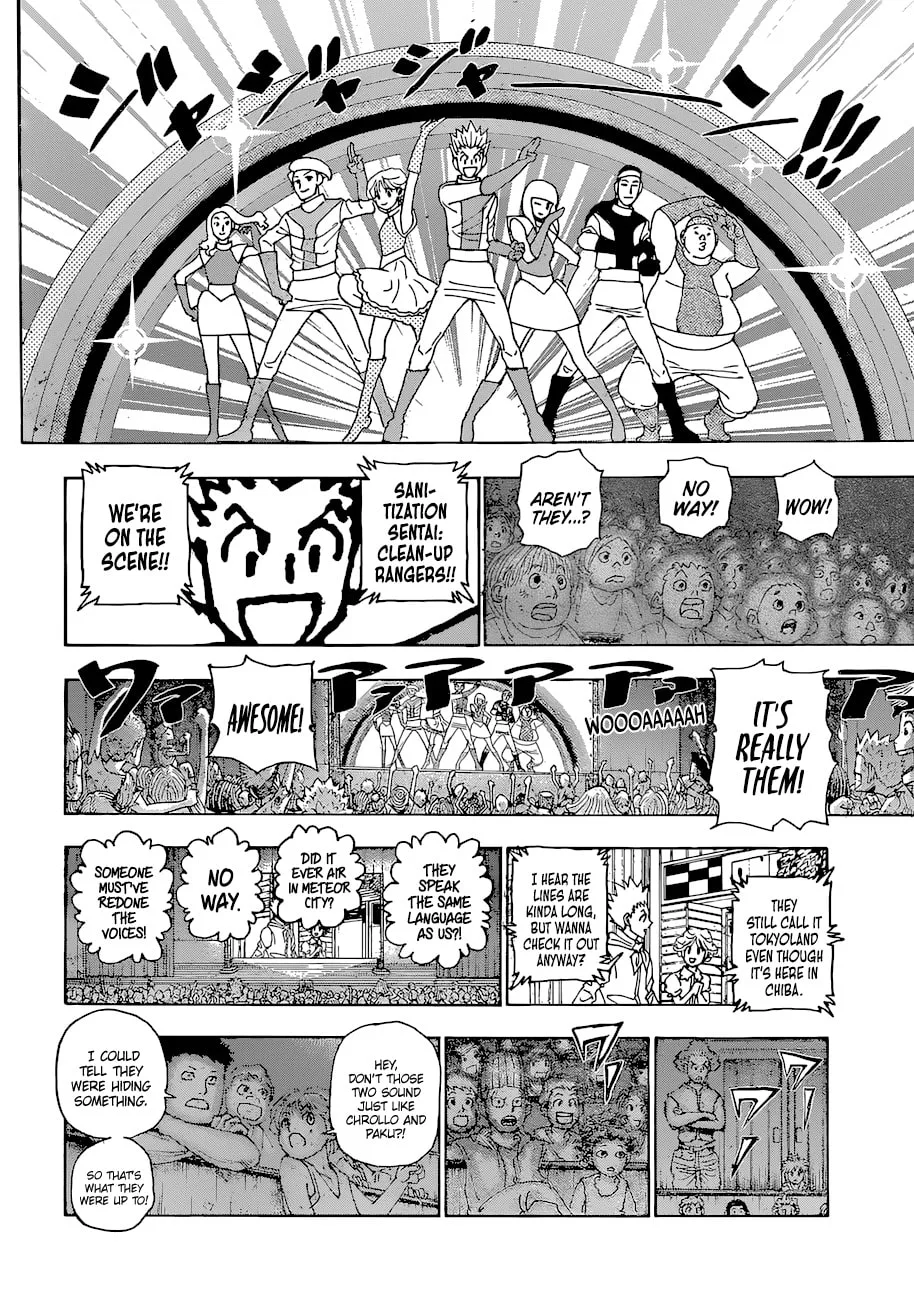 Hunter x Hunter Colored Manga, chapter 396, page 4