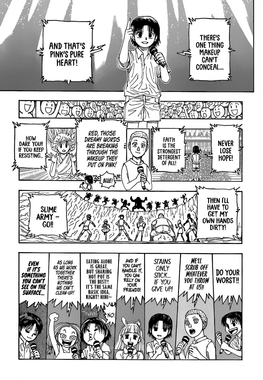 Hunter x Hunter Colored Manga, chapter 396, page 11