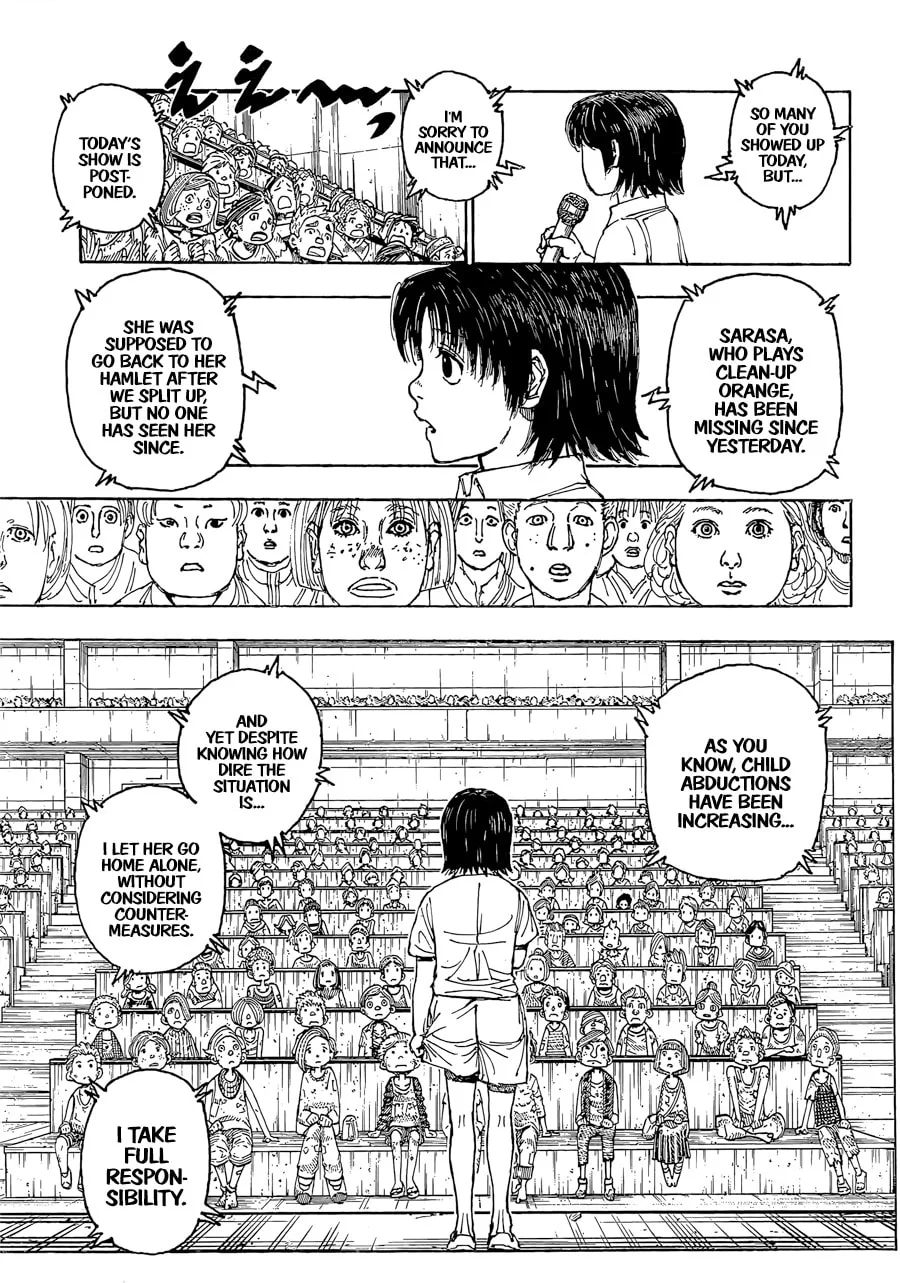 Hunter x Hunter Colored Manga, chapter 397, page 3