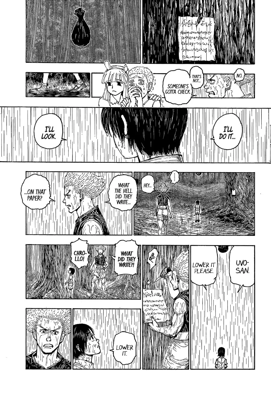 Hunter x Hunter Colored Manga, chapter 397, page 7