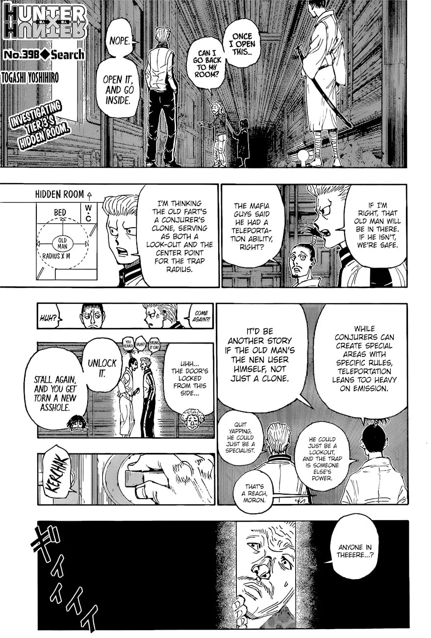 Hunter x Hunter Colored Manga, chapter 398, page 1