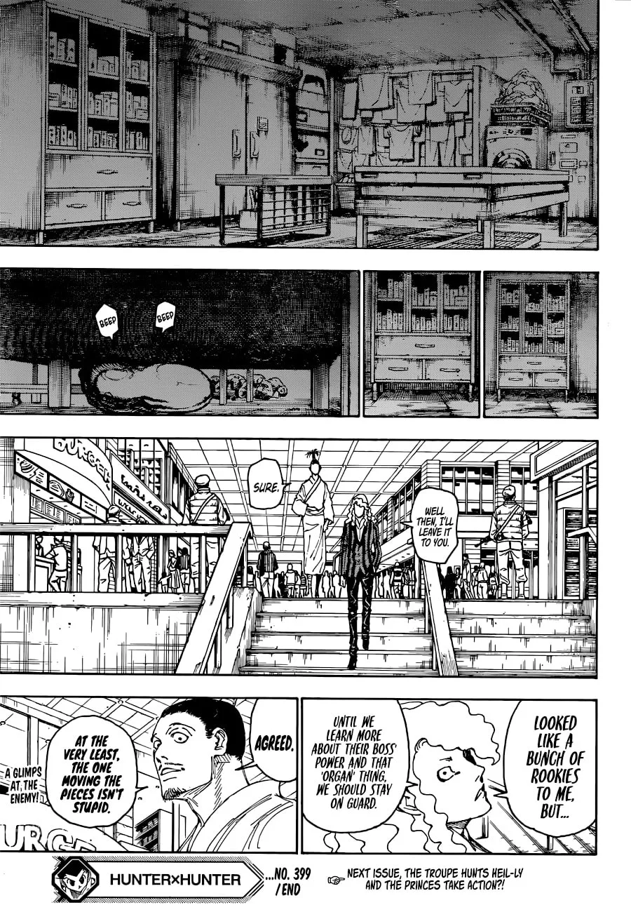 Hunter x Hunter Colored Manga, chapter 399, page 19