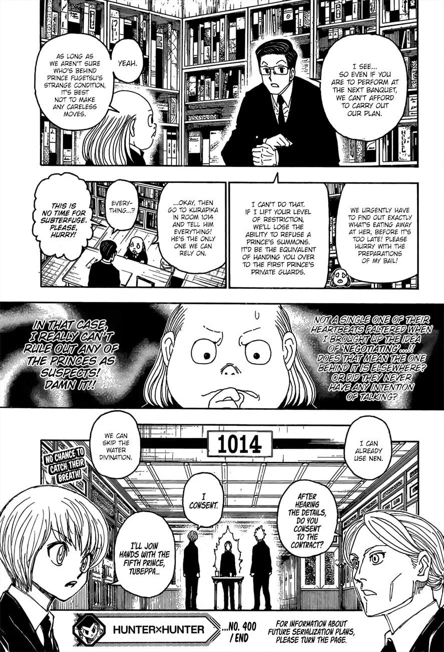Hunter x Hunter Colored Manga, chapter 400, page 20