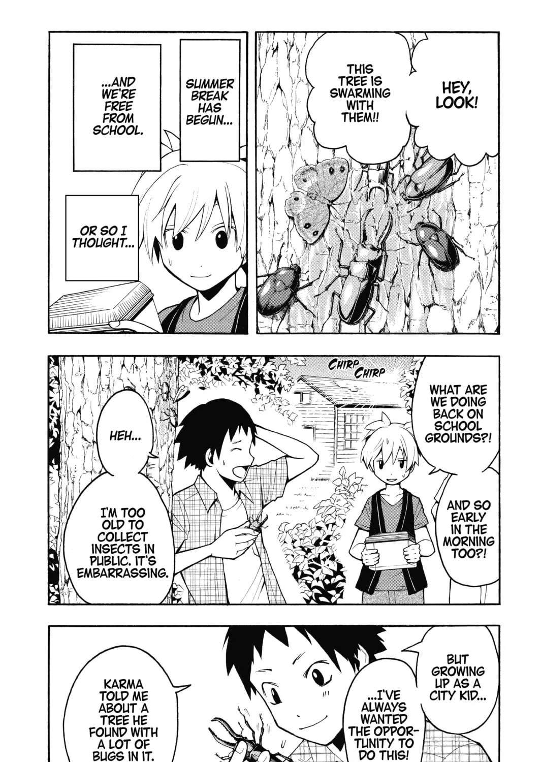 Assassination Classroom, chapter 56, page 3