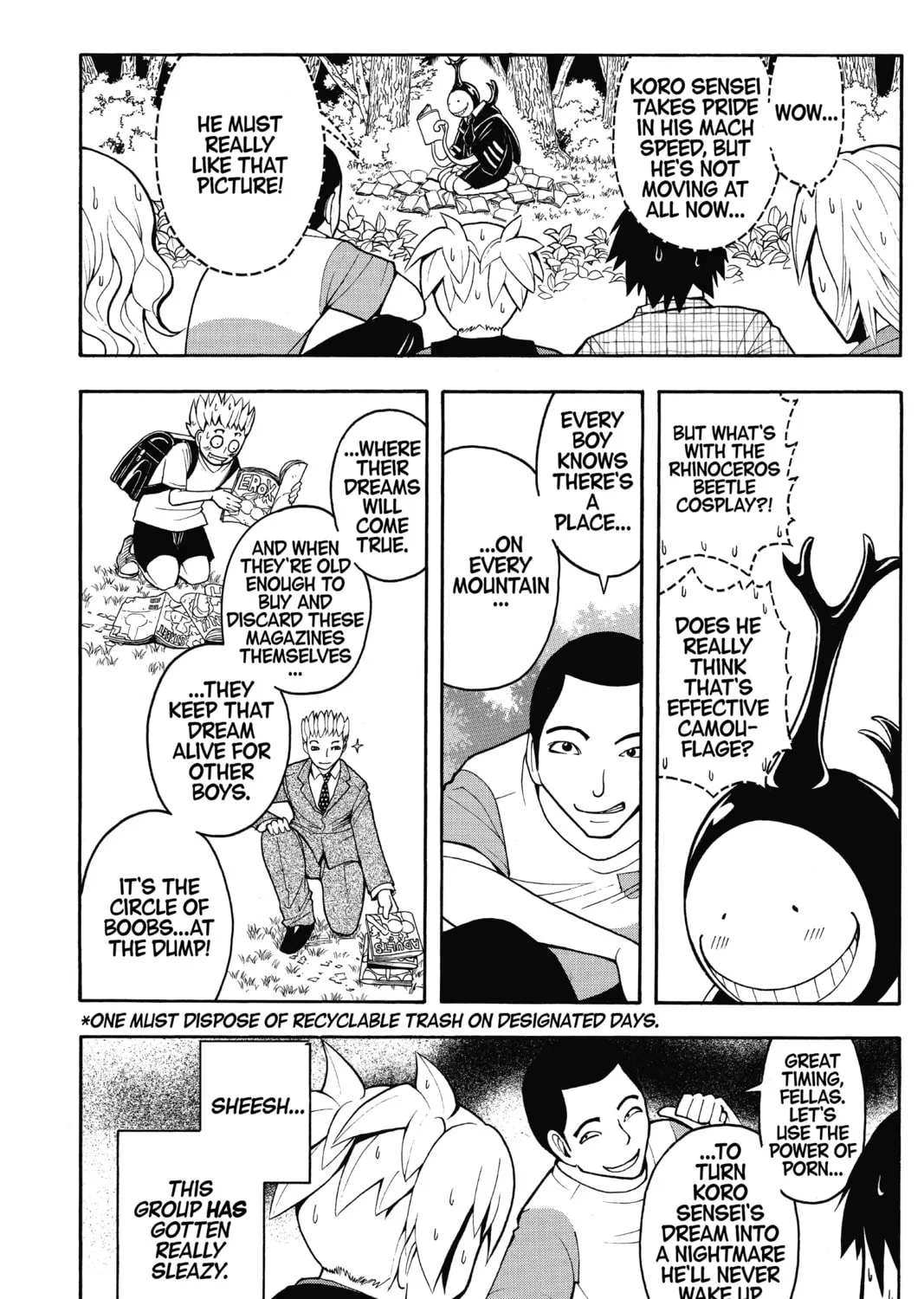 Assassination Classroom, chapter 56, page 19