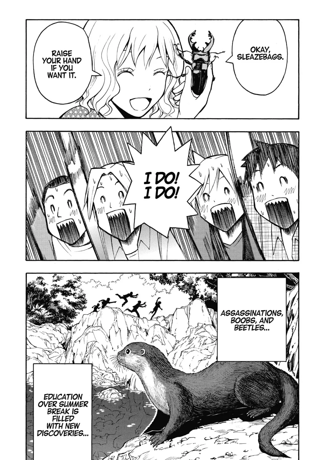 Assassination Classroom, chapter 56, page 37