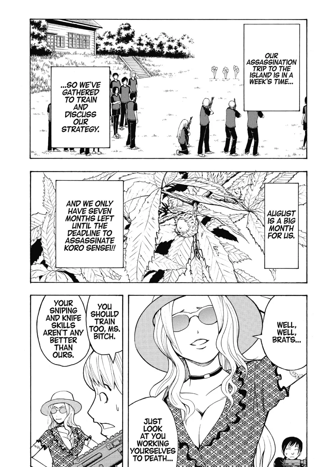 Assassination Classroom, chapter 57, page 3
