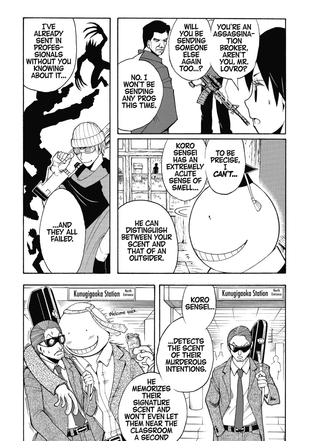 Assassination Classroom, chapter 57, page 9